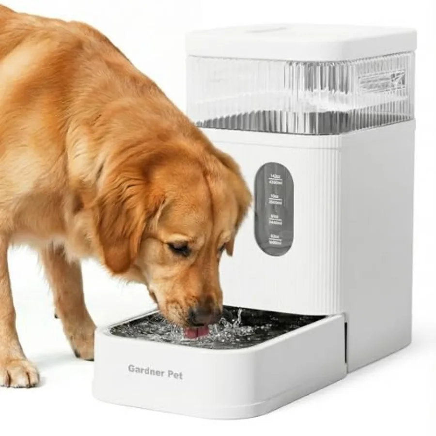 Automatic Dog Water Bowl Dispenser 8.5L Gravity Water Feeder with Stainless Steel Bowl and Maifan Stone Filter BPA-Free for for
Automatic Dog Water Bowl Dispenser 8.5L Gravity Water Feeder with Stainless Steel Bowl and Maifan Stone Filter BPA-Free for for