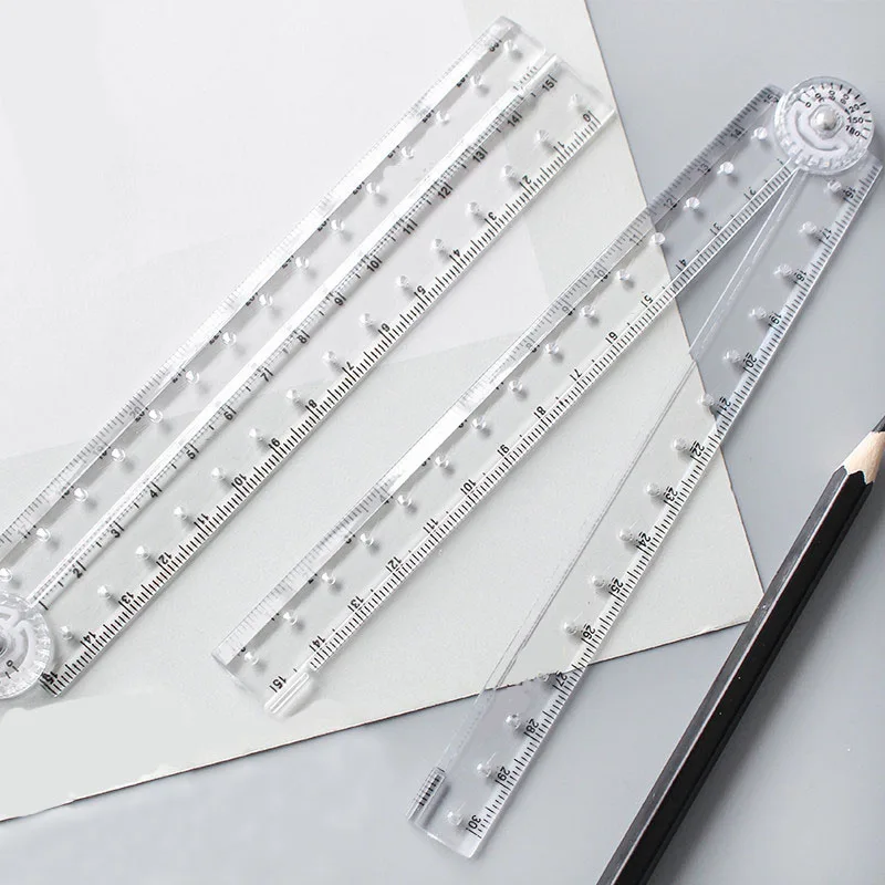 30CM Acrylic Transparent Folding Ruler Learning Measurement Drawing Ideal for School & Office Needs!
30CM Acrylic Transparent Folding Ruler Learning Measurement Drawing Ideal for School & Office Needs!