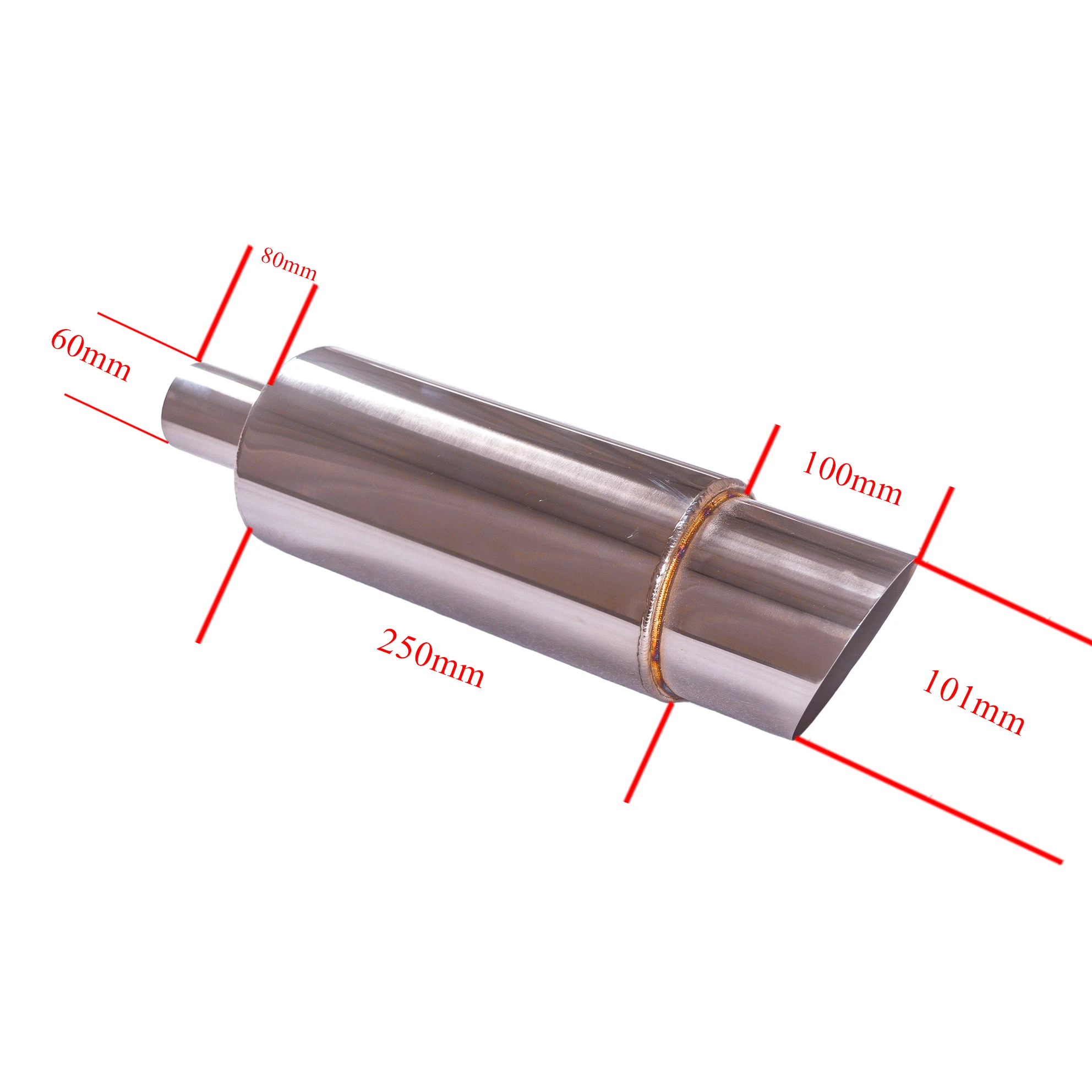 The car exhaust pipe is directly connected to the muffler cannon HKS exhaust pipe with a 101 tip
The car exhaust pipe is directly connected to the muffler cannon HKS exhaust pipe with a 101 tip
