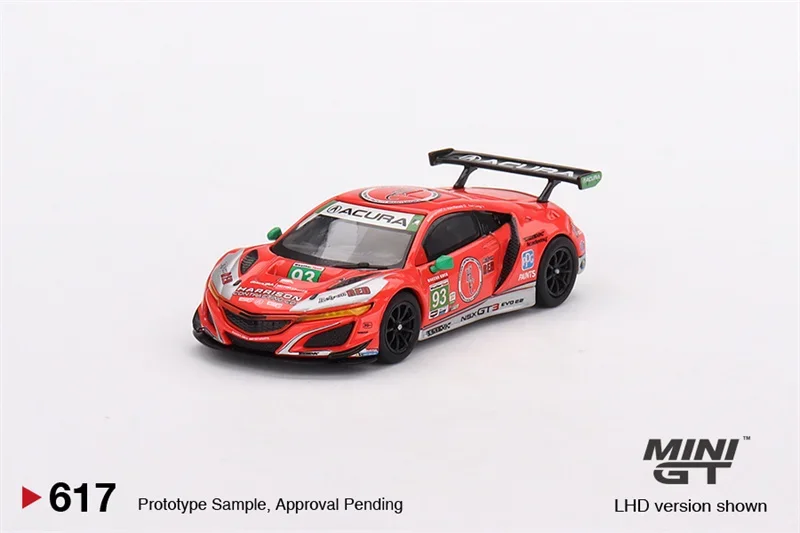 Мини GT 1:64 Acura NSX GT3 EVO22 #93 WTR гоночные кромки для автоспорта литая модель автомобиля
Мини GT 1:64 Acura NSX GT3 EVO22 #93 WTR гоночные кромки для автоспорта литая модель автомобиля