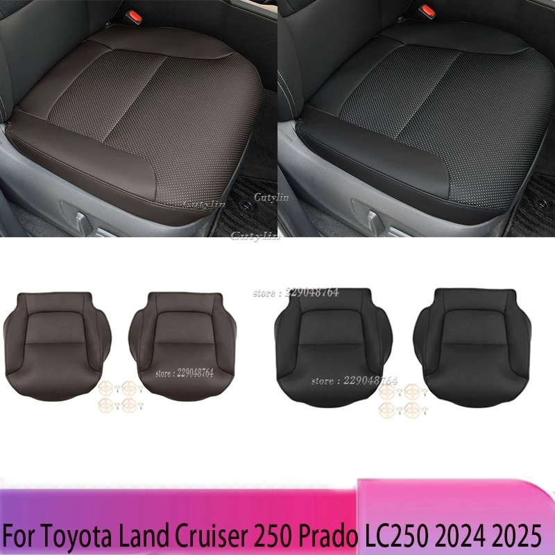 For Toyota Prado LC250 2024 2025 Car Seat Cover PU Leather Pad Mat Car Front Seat Covers Four Seasons Anti Slip Mats
For Toyota Prado LC250 2024 2025 Car Seat Cover PU Leather Pad Mat Car Front Seat Covers Four Seasons Anti Slip Mats