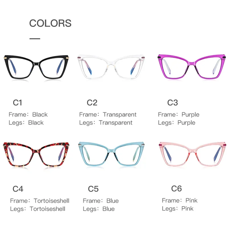 Очки KIZN Fashion Cat Eye для женщин с защитой от синего света, на заказ, с диоптриями, для коррекции близорукости, фотохромные, от -0.50 до -10
Очки KIZN Fashion Cat Eye для женщин с защитой от синего света, на заказ, с диоптриями, для коррекции близорукости, фотохромные, от -0.50 до -10