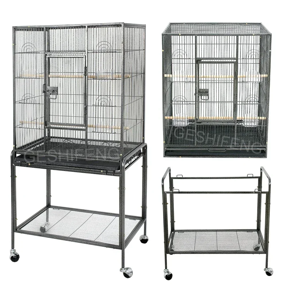 Hot sales Hot Sale Large Luxury Canary House Breathable Big Parrot Breeding Bird Cage With Push Shelf
Hot sales Hot Sale Large Luxury Canary House Breathable Big Parrot Breeding Bird Cage With Push Shelf