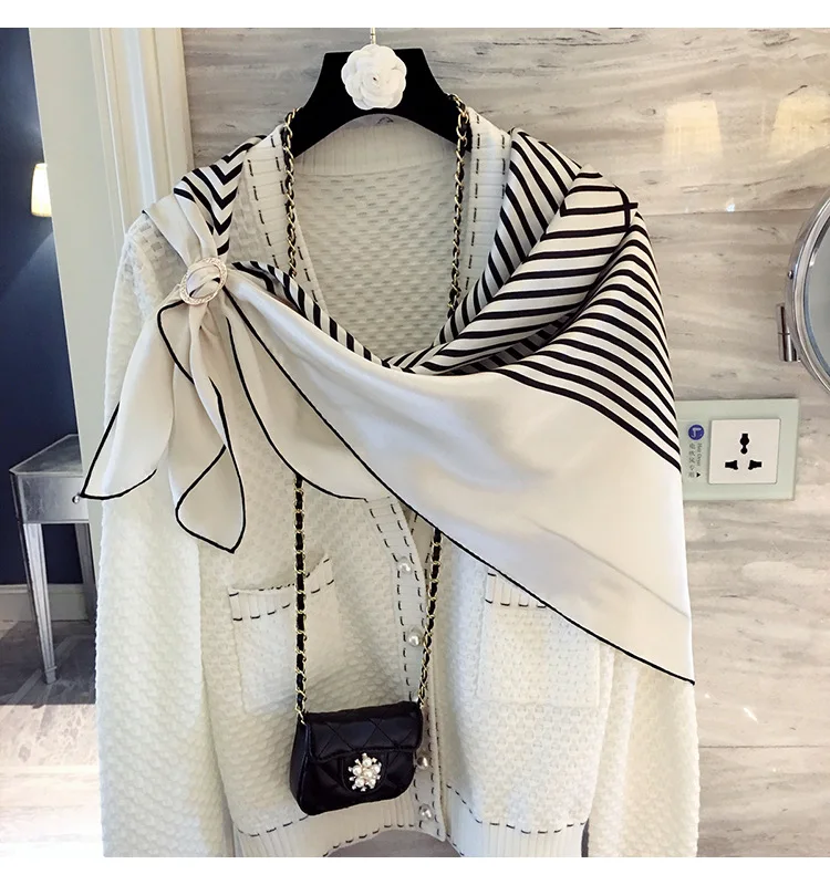 New 90 * 90cm Scarf Fashion Women's Four Seasons Hair Accessories Headscarf Headband Headband Headband Headband Headband Headban
New 90 * 90cm Scarf Fashion Women's Four Seasons Hair Accessories Headscarf Headband Headband Headband Headband Headband Headban