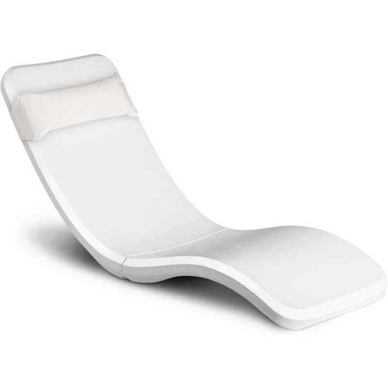 Modern Pool Lounge Chair, Waterproof Weighted Chaise,-Resistant & Anti-Slip Outdoor Lounger Patio Baja Shelf
Modern Pool Lounge Chair, Waterproof Weighted Chaise,-Resistant & Anti-Slip Outdoor Lounger Patio Baja Shelf