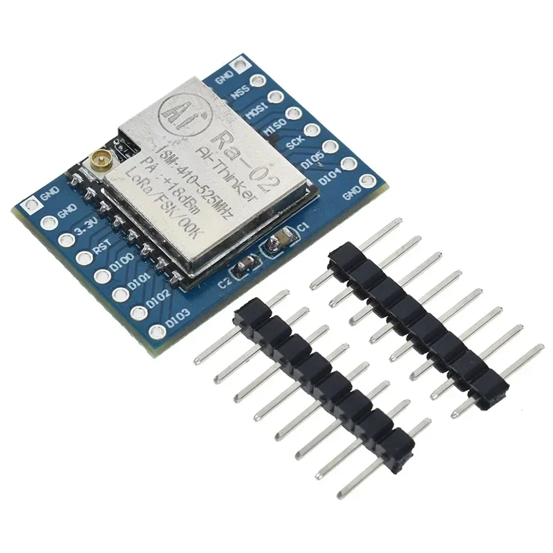 LoRa Module SX1278 433M 10KM Ra-02 Ai-Thinker Wireless Spread Spectrum Transmission Socket for Smart Home DIY kit
LoRa Module SX1278 433M 10KM Ra-02 Ai-Thinker Wireless Spread Spectrum Transmission Socket for Smart Home DIY kit