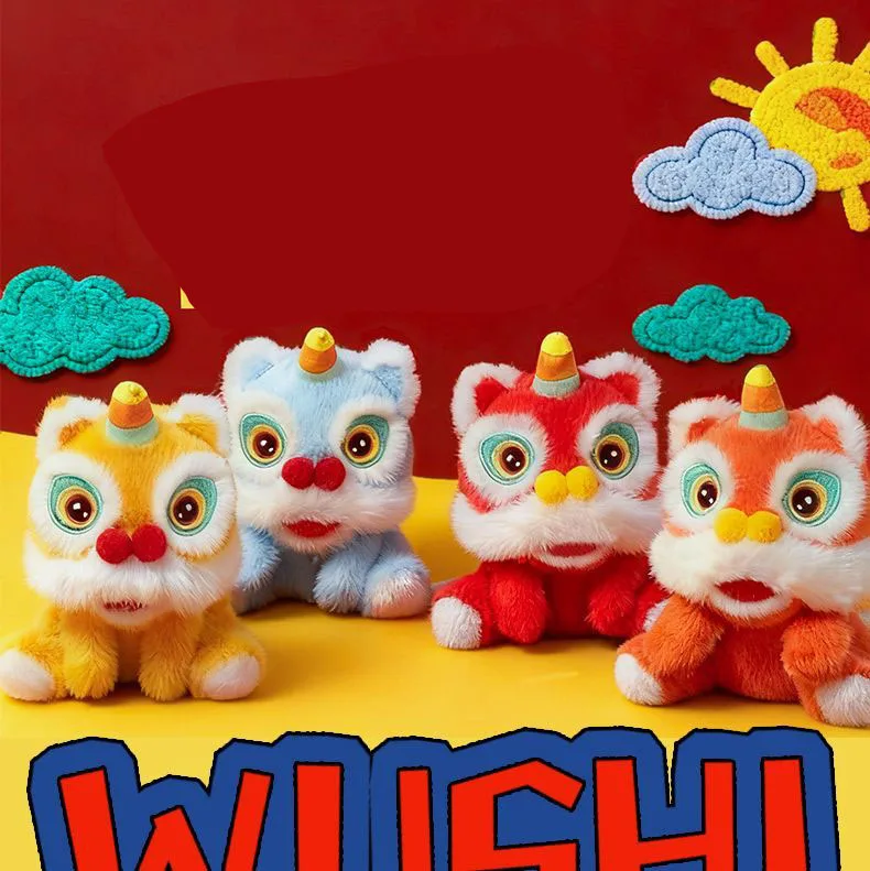Chinese Traditional Lion Dance Plush Toy Squishy Stuffed Animal Lucky Lion Plushie for Home New Year Festival Chinese Style Gift
Chinese Traditional Lion Dance Plush Toy Squishy Stuffed Animal Lucky Lion Plushie for Home New Year Festival Chinese Style Gift