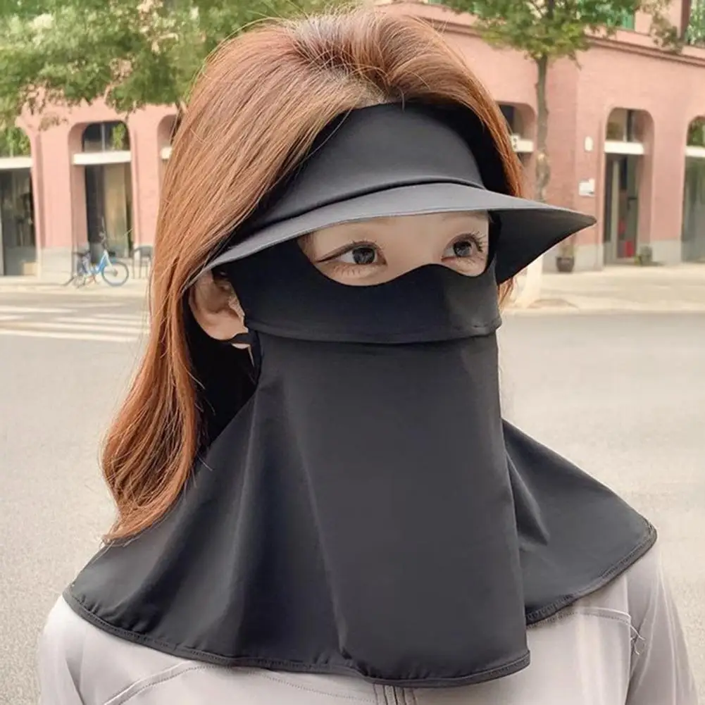 Outdoor Sun Mask Sun Protection Mask for Women Full Face Wrapping Design Ice Silk Fabric Breathable Uv Shield Cycling Hiking
Outdoor Sun Mask Sun Protection Mask for Women Full Face Wrapping Design Ice Silk Fabric Breathable Uv Shield Cycling Hiking