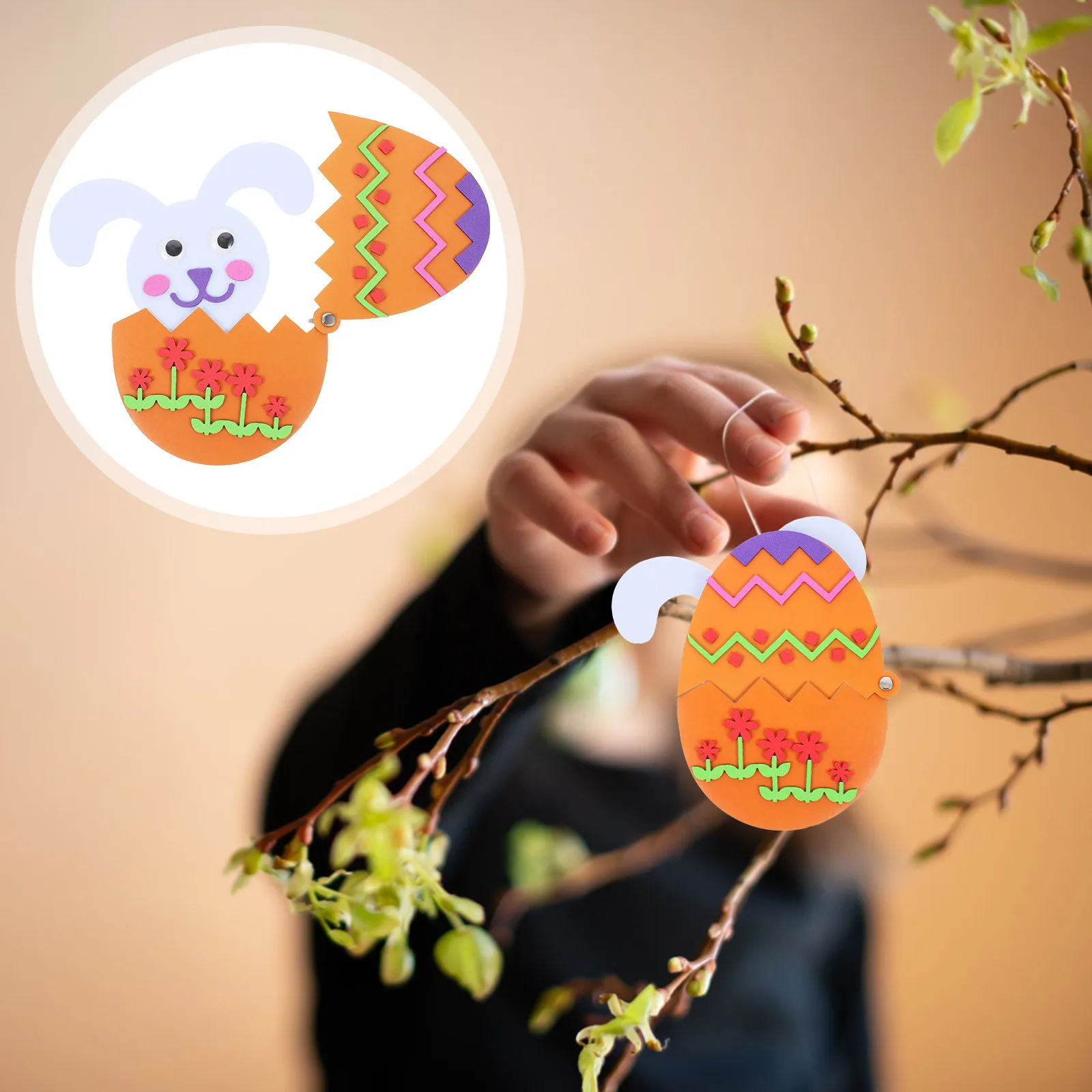 Набор для творчества на Пасху из 4 предметов: материалы для бумажных пасхальных яиц, развивающие навыки мелкой моторики у детей, для праздников
Набор для творчества на Пасху из 4 предметов: материалы для бумажных пасхальных яиц, развивающие навыки мелкой моторики у детей, для праздников