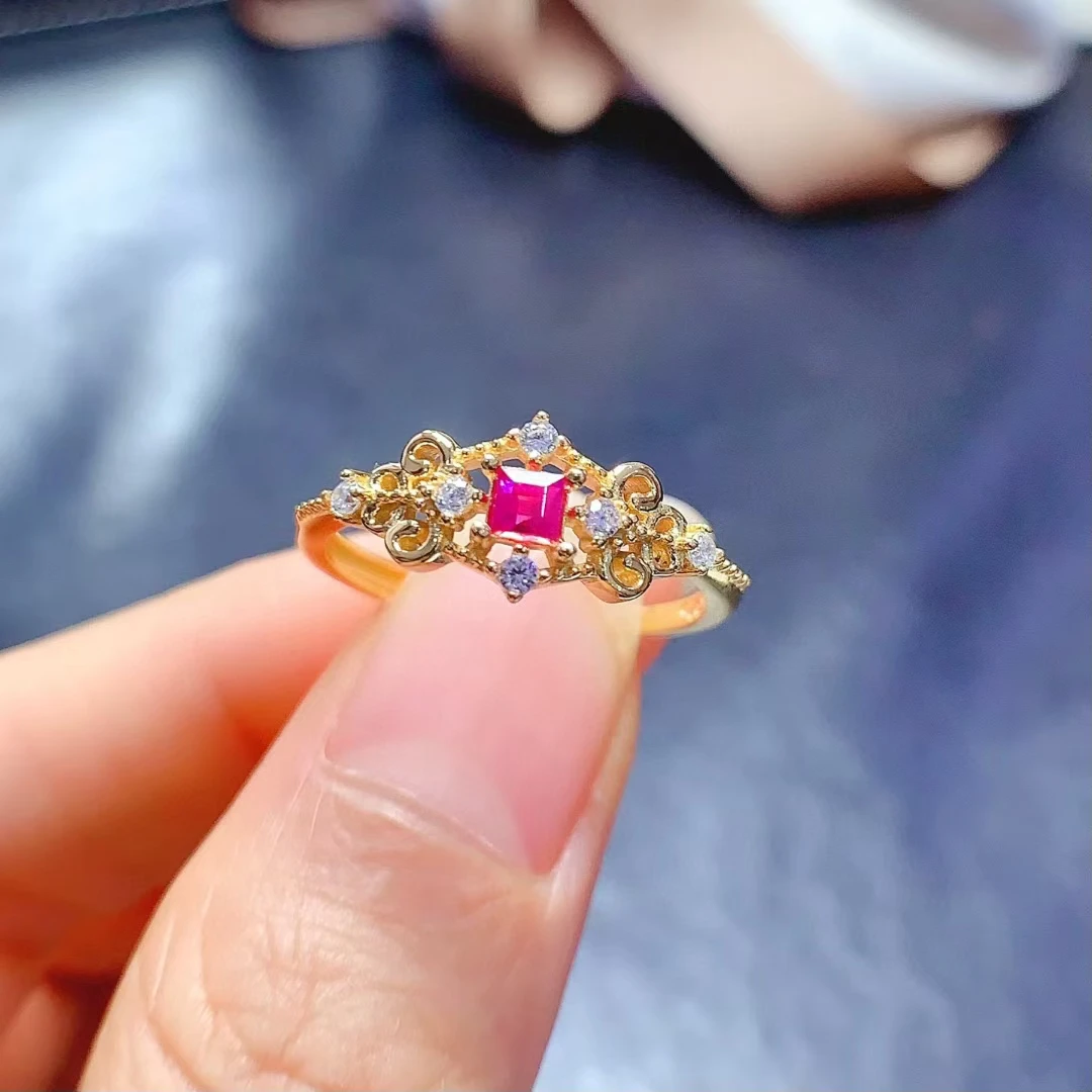 Vintage Silver Gemstone Ring for Women 3mm Natural Sapphire Ring 925 Silver Genuine Sapphire Jewelry
Vintage Silver Gemstone Ring for Women 3mm Natural Sapphire Ring 925 Silver Genuine Sapphire Jewelry