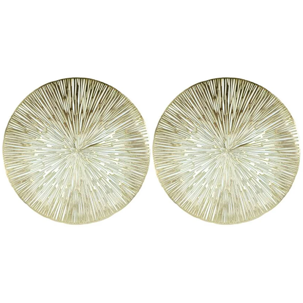 2 Pcs Circle Placemats PVC Transparent Heat Resistant Table Mats Modern Hollow Out Design Kitchen Coffee Bar Accessories Round
2 Pcs Circle Placemats PVC Transparent Heat Resistant Table Mats Modern Hollow Out Design Kitchen Coffee Bar Accessories Round
