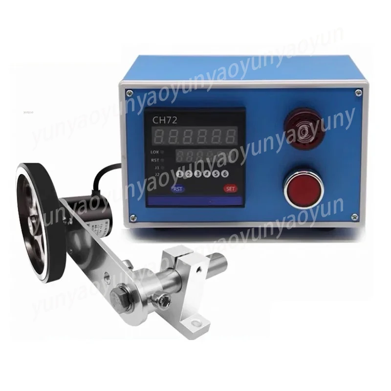 Electronic Digital Display Length Counter Meter Length Measurement Roller Length Measurement Tool with Encoder and Alarm New
