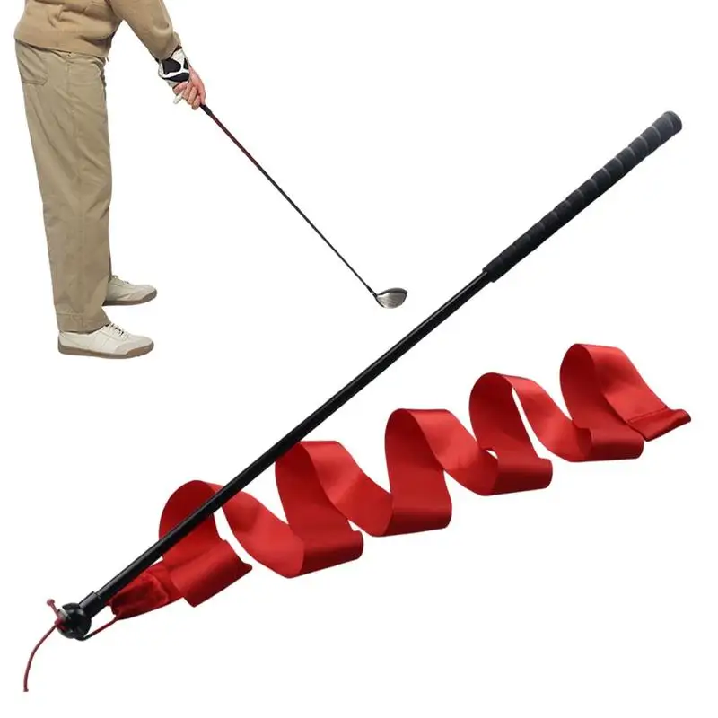 Golf Swing Trainer Swing Rod Aids Swing Trainer Tools With Colored Ribbon Reliable Swing Training Aid Equipment Reusable Golf
Golf Swing Trainer Swing Rod Aids Swing Trainer Tools With Colored Ribbon Reliable Swing Training Aid Equipment Reusable Golf