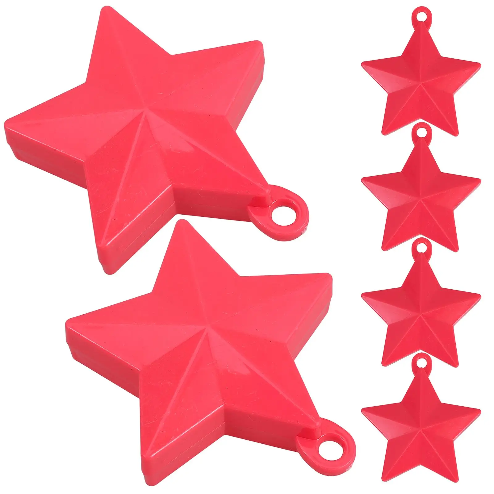 6 Pcs Five-pointed Star Balloon Pendant Stand Weights Arched Ballon Cement Block Clear
6 Pcs Five-pointed Star Balloon Pendant Stand Weights Arched Ballon Cement Block Clear