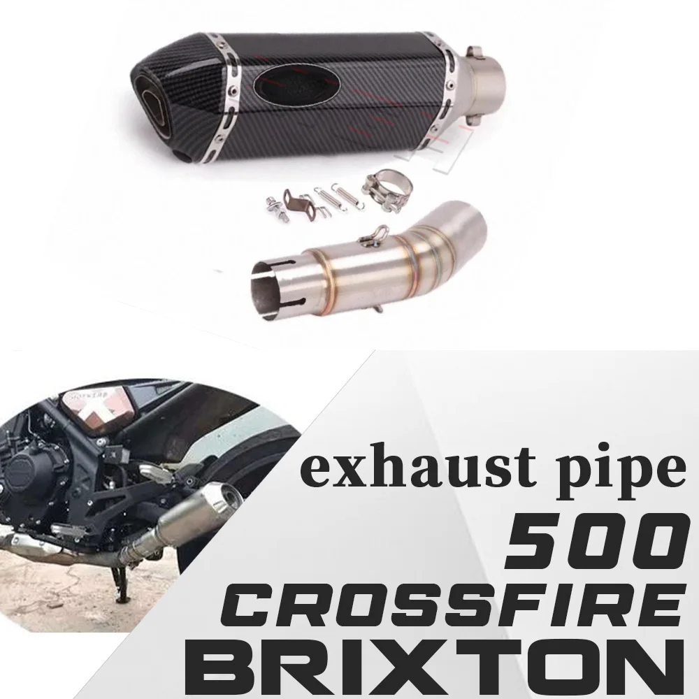 Выхлопная система из титанового сплава GK500, средняя часть и хвостовая часть, для Brixton Crossfire 500.
Выхлопная система из титанового сплава GK500, средняя часть и хвостовая часть, для Brixton Crossfire 500.