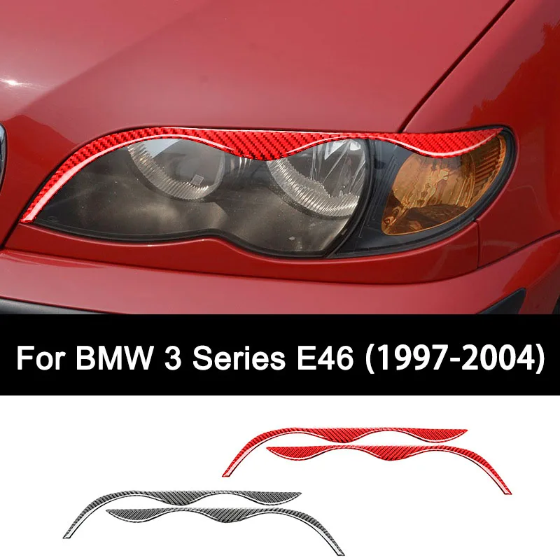 For BMW 3 Series1997-2004 Accessories Premium Carbon Fiber Car Headlight Eyebrows Trim Cover Decorative Stickers Luxury Upgrade
For BMW 3 Series1997-2004 Accessories Premium Carbon Fiber Car Headlight Eyebrows Trim Cover Decorative Stickers Luxury Upgrade