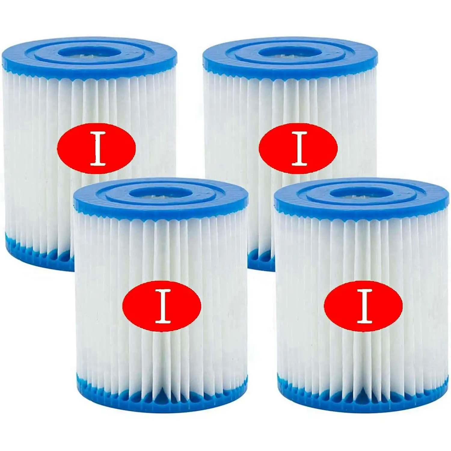Pool Filter Cartridge for Bestway Size I, Filters Cartridge for Inflatable Swimming Pool, Filter Cartridge for Bestway Type I
Pool Filter Cartridge for Bestway Size I, Filters Cartridge for Inflatable Swimming Pool, Filter Cartridge for Bestway Type I