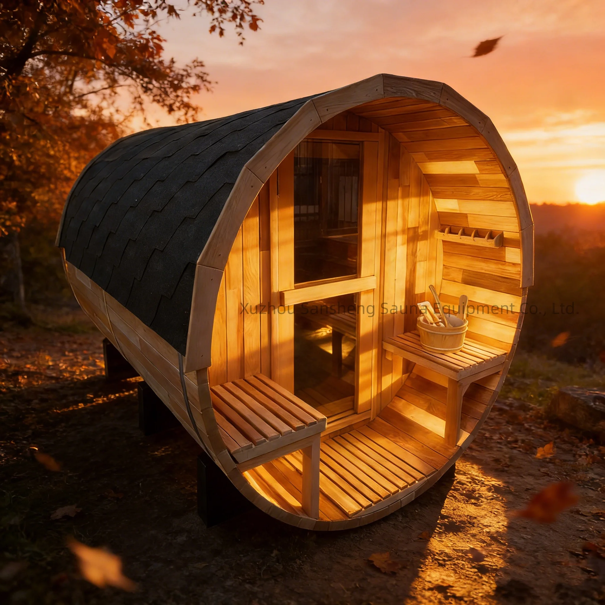 White pine barrel traditional sauna room with 110V/220V stove, suitable for seaside homes, courtyards, and parks.
White pine barrel traditional sauna room with 110V/220V stove, suitable for seaside homes, courtyards, and parks.