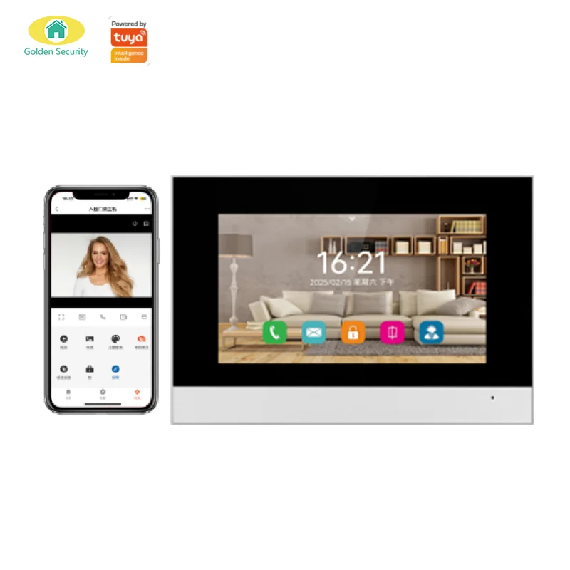 2026 7 Inch Touch Screen Linux Video Intercom Tuya Indoor Display Video Door Phone Home Apartment Intercom System Smart Life APP
2026 7 Inch Touch Screen Linux Video Intercom Tuya Indoor Display Video Door Phone Home Apartment Intercom System Smart Life APP