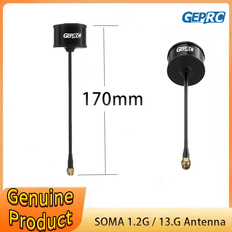 GEPRC SOMA 1.2G/1.3G Antenna17CM Long Version Suitable RHCP SMA RC FPV Quadcopter Drone Freestyle 1260-1360MHz Accessories Parts
GEPRC SOMA 1.2G/1.3G Antenna17CM Long Version Suitable RHCP SMA RC FPV Quadcopter Drone Freestyle 1260-1360MHz Accessories Parts