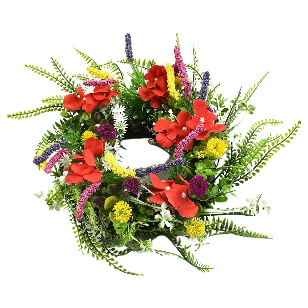 Green Leaf Flower Wreath Wreath Bedroom For Wall Front Door Beautiful Decoration Plastic Simulation Flower Spring And Summer
Green Leaf Flower Wreath Wreath Bedroom For Wall Front Door Beautiful Decoration Plastic Simulation Flower Spring And Summer
