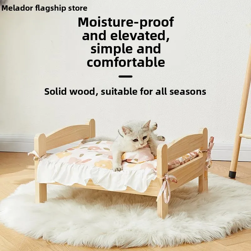 Кровать из натурального дерева, кровать для собак, съемная мягкая кровать для домашних животных для маленьких собак, четыре сезона, универсальная экономия места
Кровать из натурального дерева, кровать для собак, съемная мягкая кровать для домашних животных для маленьких собак, четыре сезона, универсальная экономия места