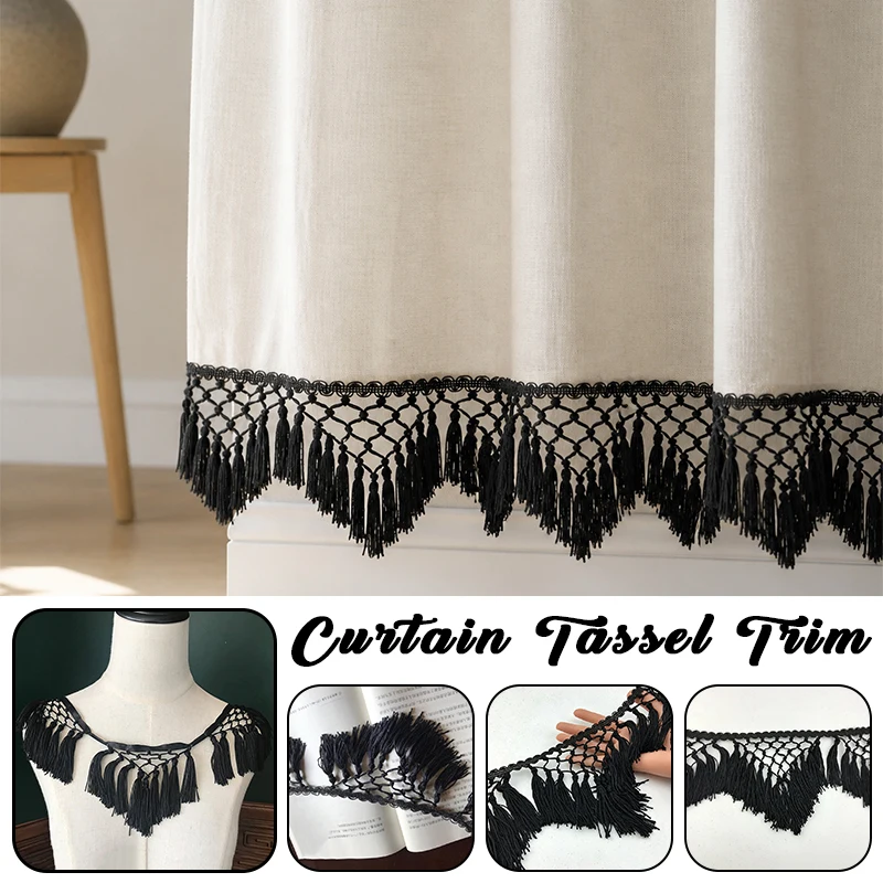 1Yard 13CM Knotted Tassel Fringe Stage Clothing Latin Dress Accessories Curtain Lace Trim Home Decorative
1Yard 13CM Knotted Tassel Fringe Stage Clothing Latin Dress Accessories Curtain Lace Trim Home Decorative