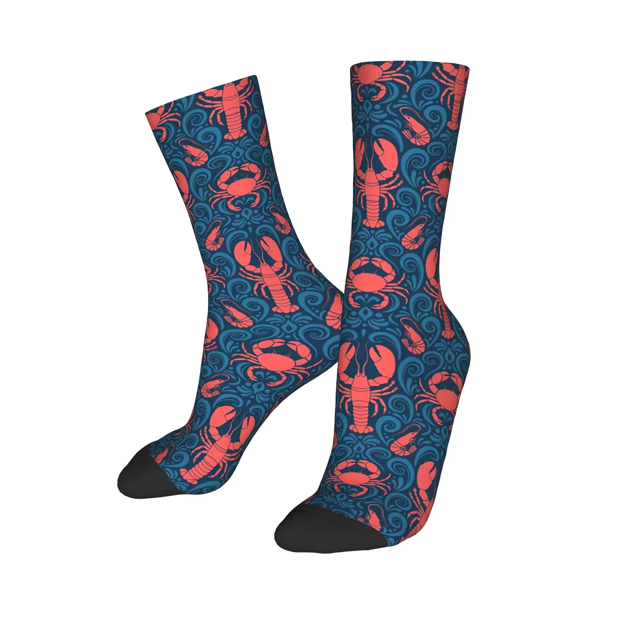 All Seasons Crew Stockings Lobsters And Lobster Seafood Festival Socks Harajuku Long Socks Accessories for Men Women Birthday
All Seasons Crew Stockings Lobsters And Lobster Seafood Festival Socks Harajuku Long Socks Accessories for Men Women Birthday