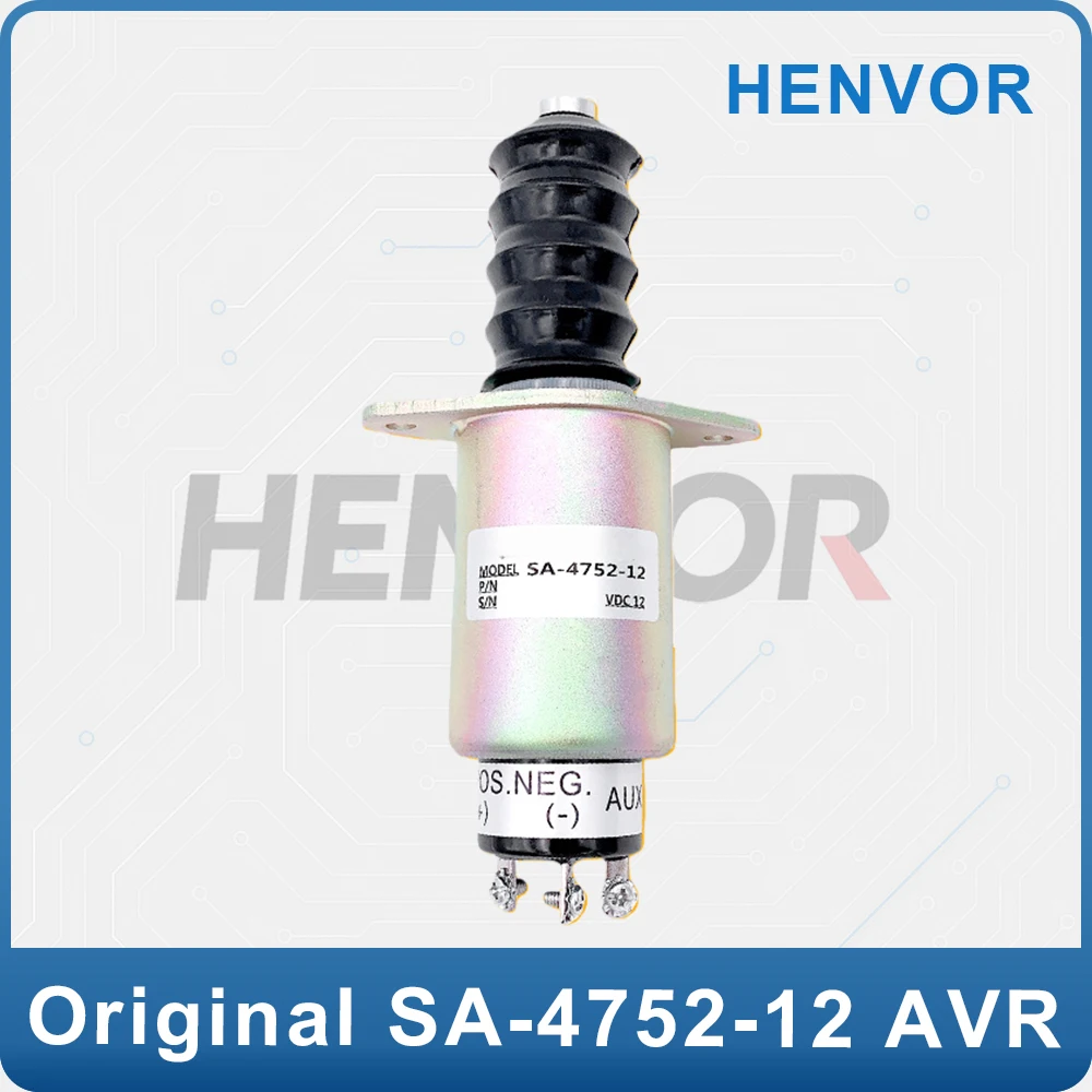 Engine Stop Solenoid Valve SA-4752-12 200324S7U1B2A Power Shutoff Control Switch Component
Engine Stop Solenoid Valve SA-4752-12 200324S7U1B2A Power Shutoff Control Switch Component