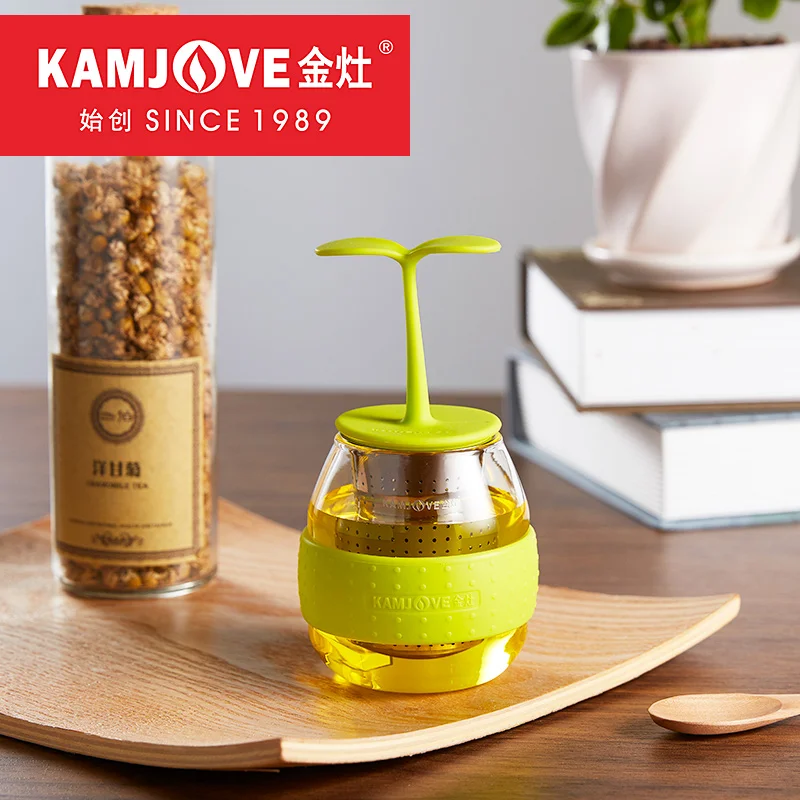 KAMJOVE Bud Tea Infuser Germination Personal Heat-resistant Glass Cup Fashional Mini Filter Water Cup Anti scalding Tea Milk Cup
KAMJOVE Bud Tea Infuser Germination Personal Heat-resistant Glass Cup Fashional Mini Filter Water Cup Anti scalding Tea Milk Cup