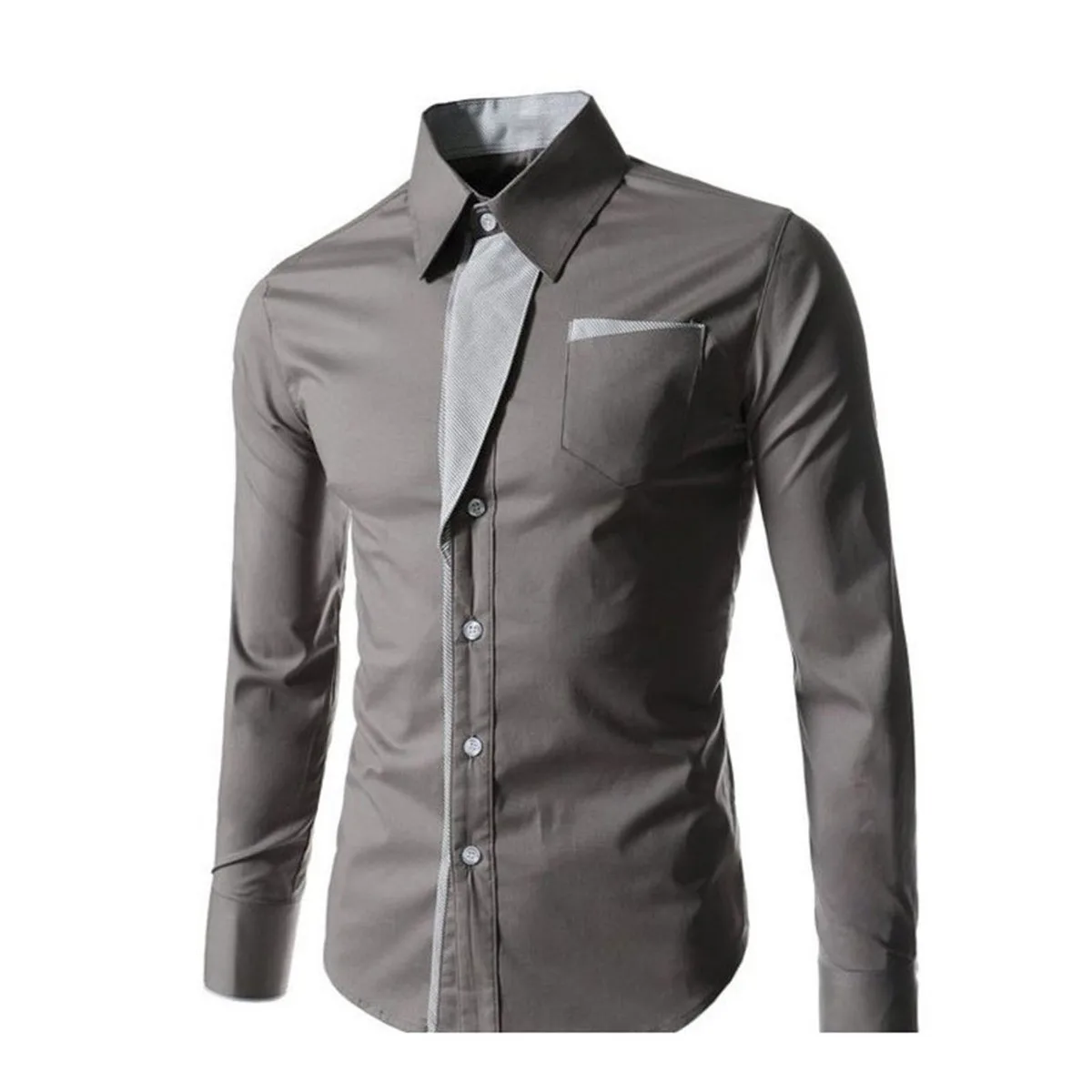 Slim Fit Long Sve Faion irt Мужская деловая повседневная одежда с кубинским воротником и застежкой-молнией Ice Sensation Весенняя одежда для поездок на работу
Slim Fit Long Sve Faion irt Мужская деловая повседневная одежда с кубинским воротником и застежкой-молнией Ice Sensation Весенняя одежда для поездок на работу