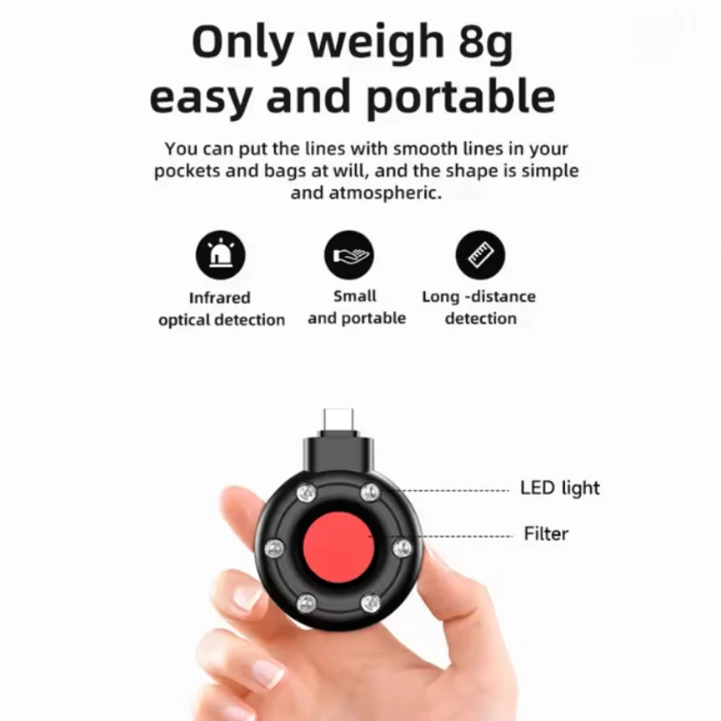 Компактный портативный радиосканер — USB-сигнализация для гостиничных номеров: инфракрасный детектор камеры-обскуры с защитой от наблюдения и скрытой камеры
Компактный портативный радиосканер — USB-сигнализация для гостиничных номеров: инфракрасный детектор камеры-обскуры с защитой от наблюдения и скрытой камеры