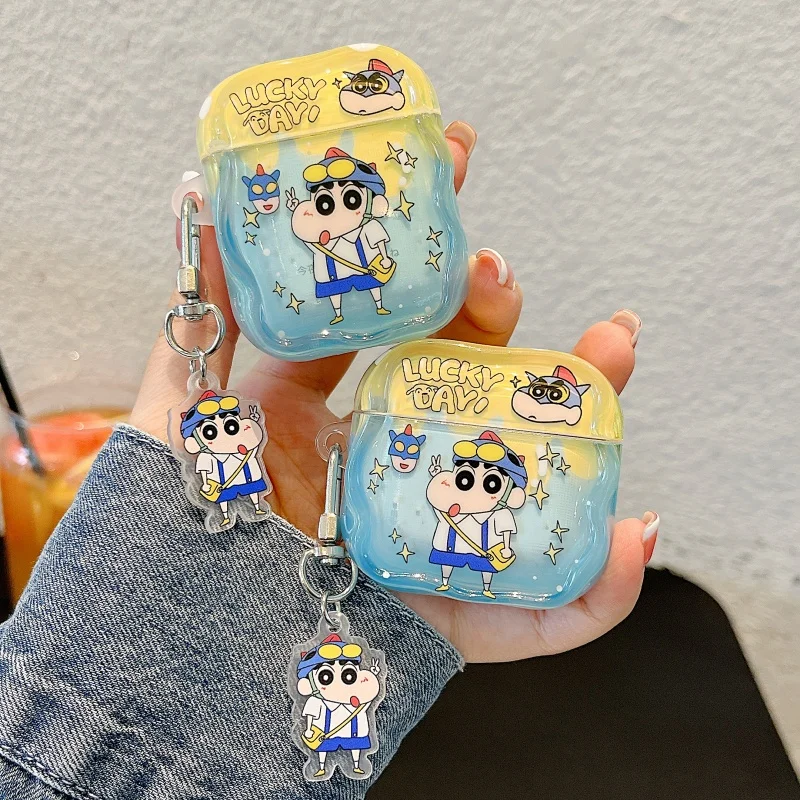 Cute Superman Crayon Shin-chan earphone Case Earphone Case for AirPods 1 2 3 Pro 4 Pro2 2nd cartoon Wireless Bluetooth Headset
Cute Superman Crayon Shin-chan earphone Case Earphone Case for AirPods 1 2 3 Pro 4 Pro2 2nd cartoon Wireless Bluetooth Headset