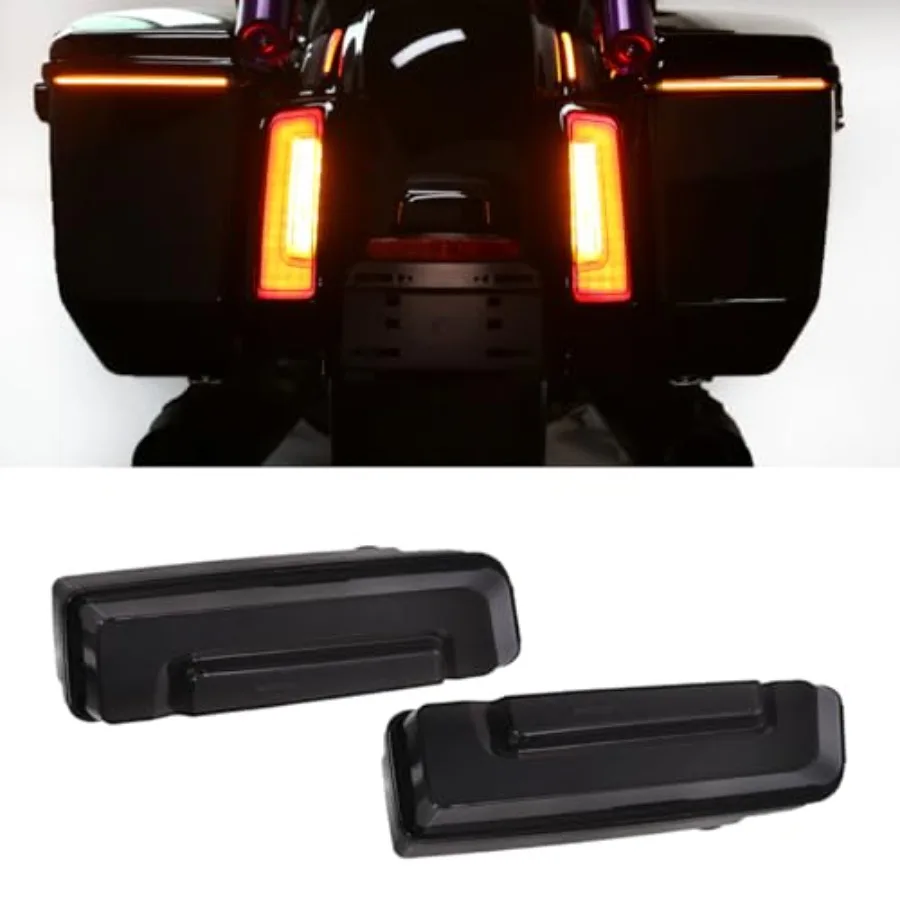 Smoke LED Saddlebag Side Tail Light Signal Kit For Harley Touring Street Road Glide FLTRHSE 2023-2025 Smoke Taillight
Smoke LED Saddlebag Side Tail Light Signal Kit For Harley Touring Street Road Glide FLTRHSE 2023-2025 Smoke Taillight