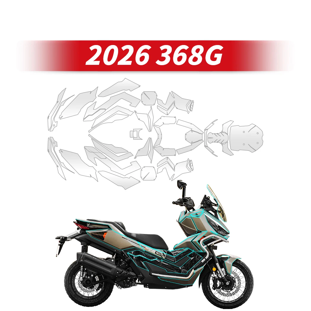 For ZONTES 368G 2026 Model High-Quality Clear Bra Tank Film Windshield 3M Adhesive Weatherproof Residue-Free Kits
For ZONTES 368G 2026 Model High-Quality Clear Bra Tank Film Windshield 3M Adhesive Weatherproof Residue-Free Kits