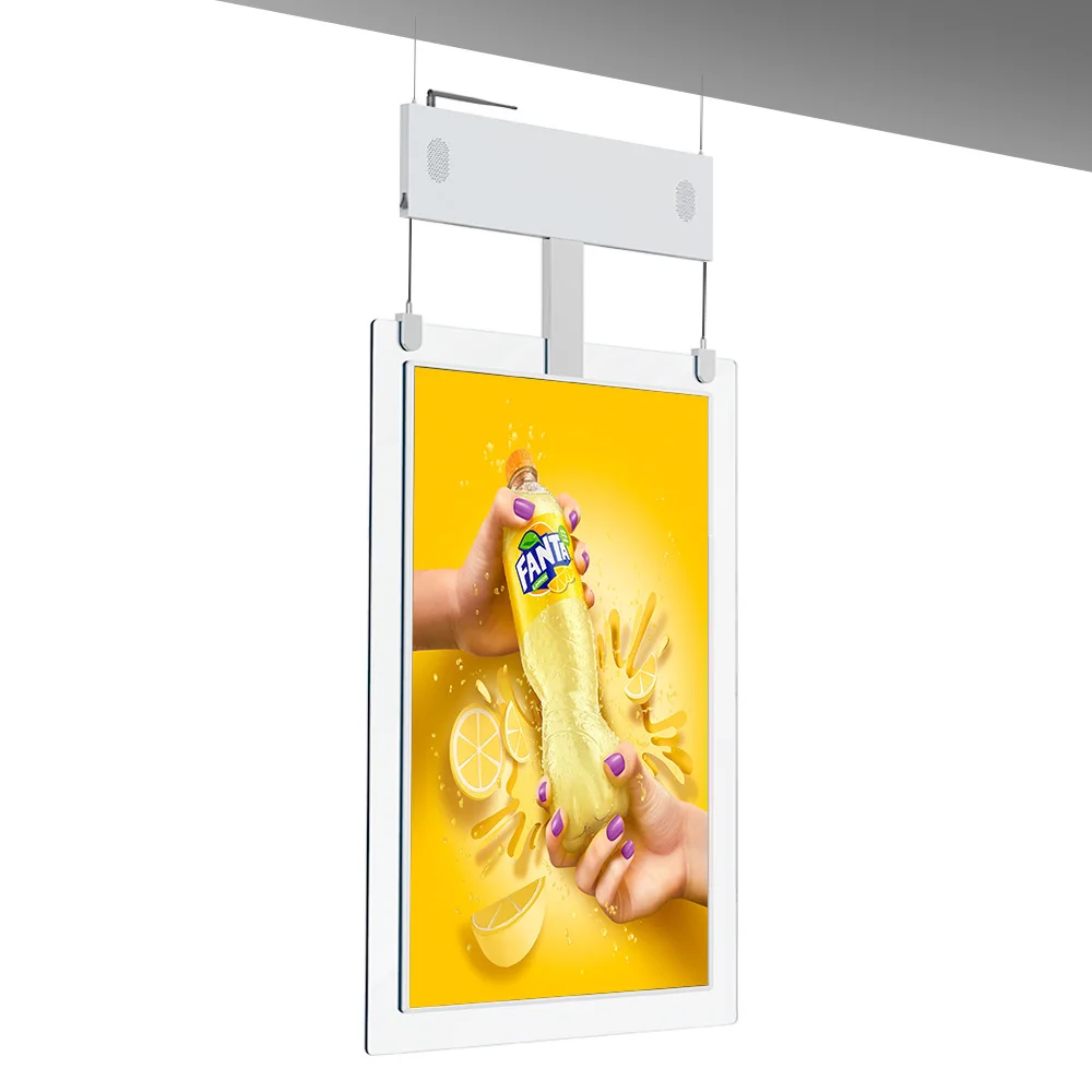 Hot-selling Window Display Double Sided Ceiling 43 49 55 Inch Digital Signage Displays Screen For Advertising Factory Price
Hot-selling Window Display Double Sided Ceiling 43 49 55 Inch Digital Signage Displays Screen For Advertising Factory Price