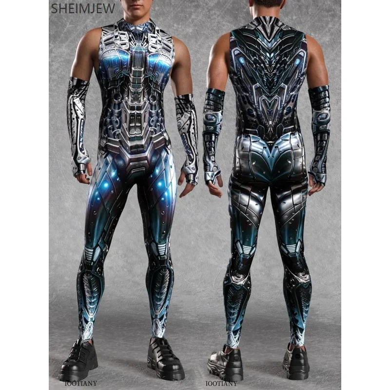2025 New Cosplay Men's Steampunk Cosplay Armor Robot Costume Stretch Tights Cyberpunk Mechanical Armor Bodysuit Halloween Party
2025 New Cosplay Men's Steampunk Cosplay Armor Robot Costume Stretch Tights Cyberpunk Mechanical Armor Bodysuit Halloween Party