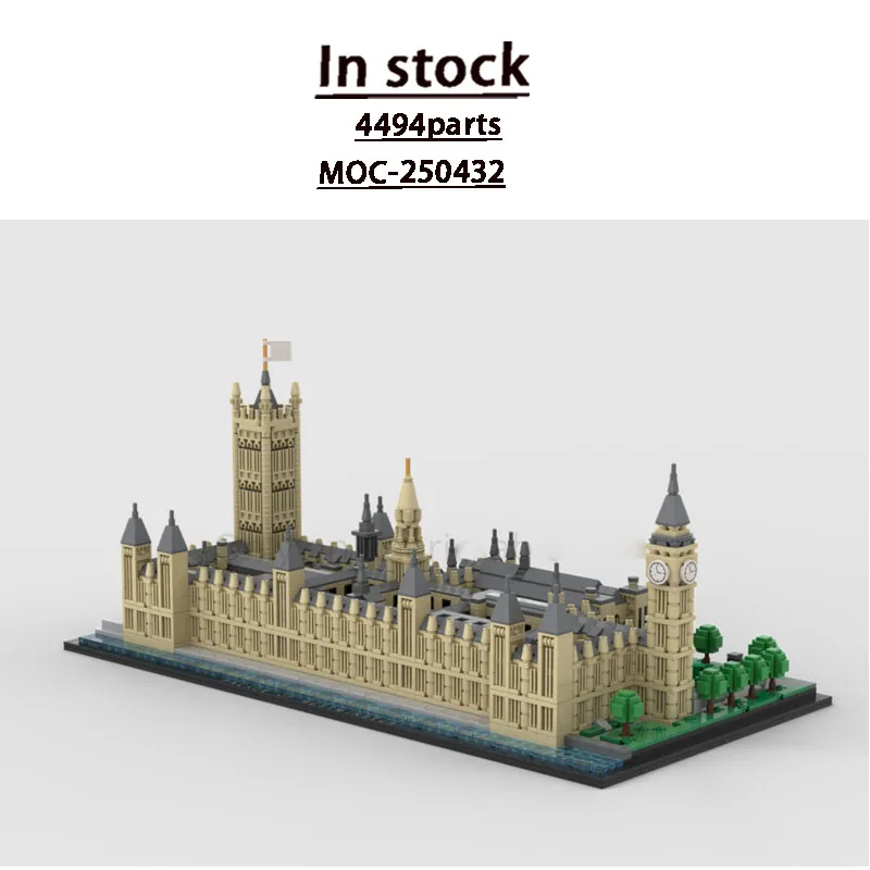 MOC-250432 Retro Architecture Tower Castle Street Scene Building Block Model 4494 parts MOC Boys Children's Birthday Toy Gift
MOC-250432 Retro Architecture Tower Castle Street Scene Building Block Model 4494 parts MOC Boys Children's Birthday Toy Gift