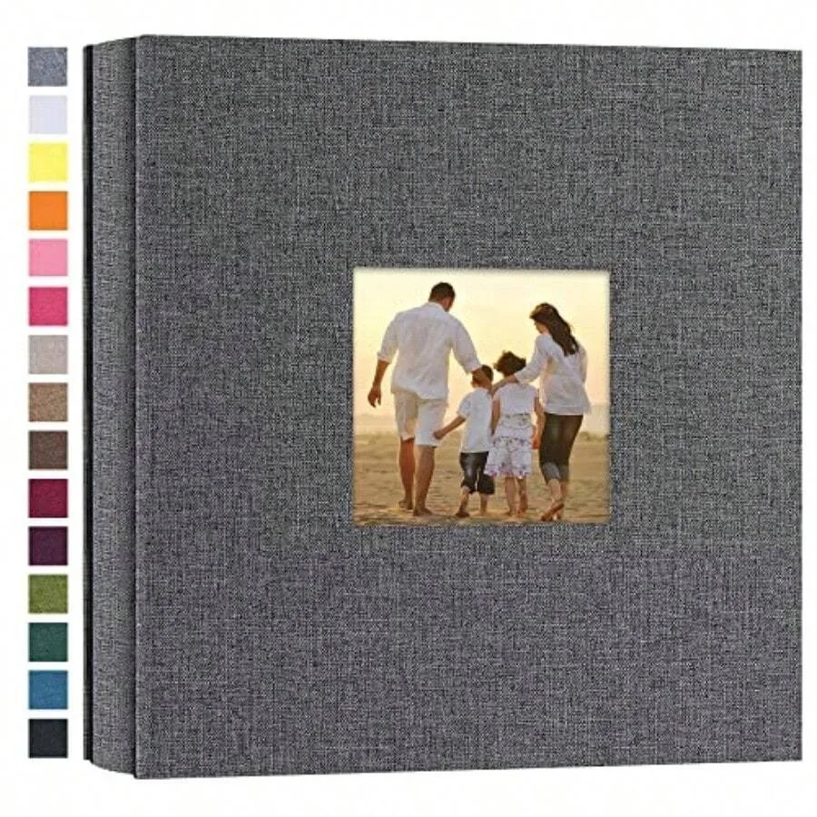Small Photo Album 4x6 200 Photos Linen Cover Picture Photo Book For Family Wedding Anniversary Baby Vacation Gray200 Pockets
Small Photo Album 4x6 200 Photos Linen Cover Picture Photo Book For Family Wedding Anniversary Baby Vacation Gray200 Pockets