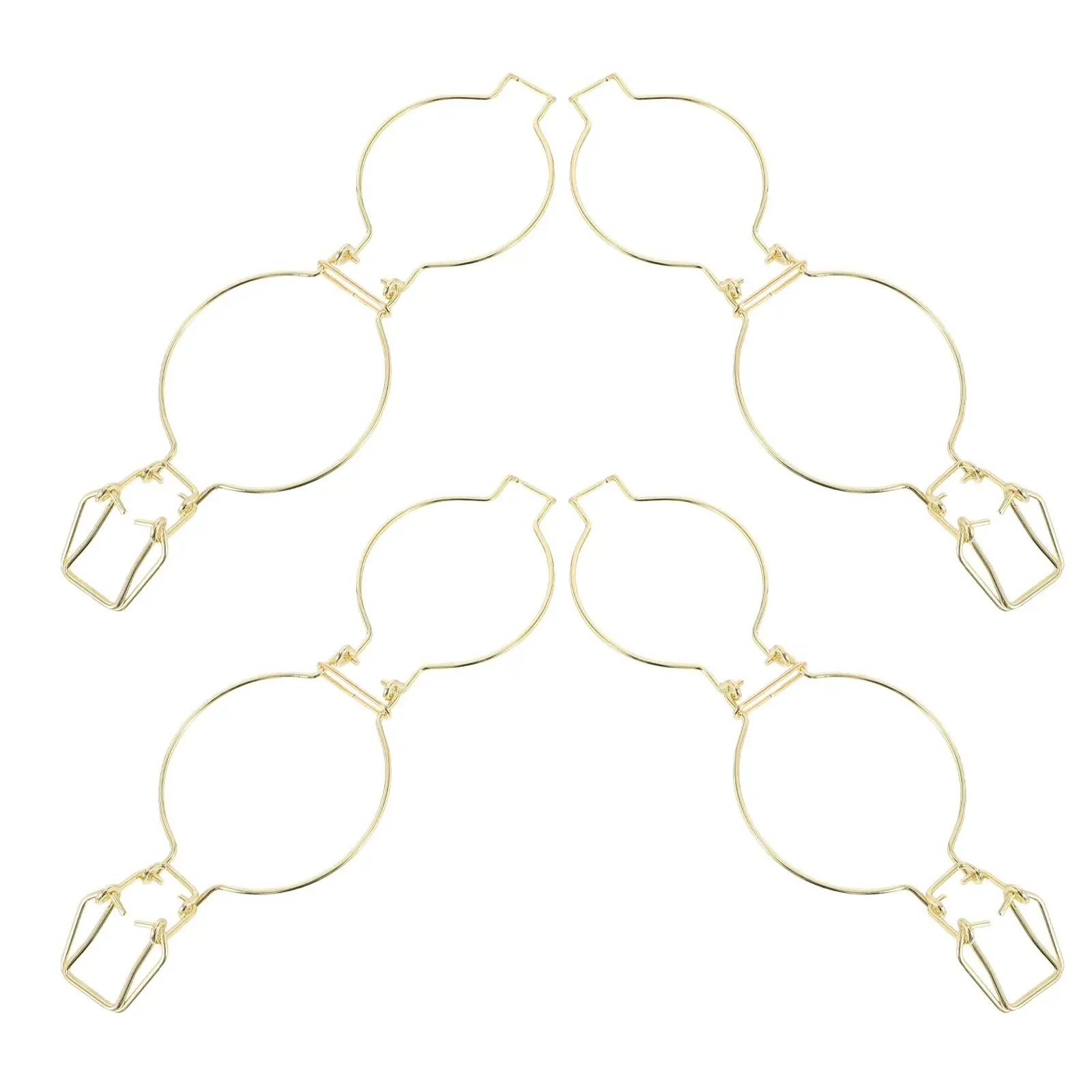 4 pcs Golden Stainless Steel Jar Lid Ring Clips 78mm Sealing Fasteners for Canning Accessories Kitchen Storage
4 pcs Golden Stainless Steel Jar Lid Ring Clips 78mm Sealing Fasteners for Canning Accessories Kitchen Storage