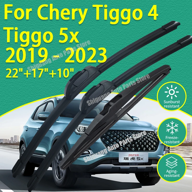 Front Rear Silicone Coating Wipers for Chery Tiggo 4 Tiggo 5x 2019 - 2023 Car Wiper Windshield Windscreen Blades Accessories
Front Rear Silicone Coating Wipers for Chery Tiggo 4 Tiggo 5x 2019 - 2023 Car Wiper Windshield Windscreen Blades Accessories
