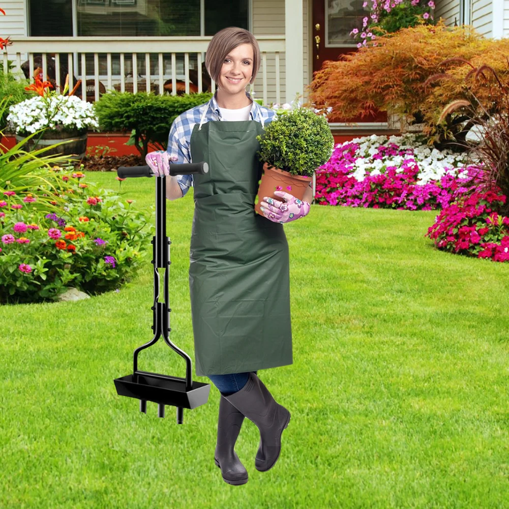 Manual Lawn Aerator Lawn Aerator Coring Tool T-shaped Handle Corer Plug Aerator 3 Tines Grass Aerating Tool for Compacted Soil 
Manual Lawn Aerator Lawn Aerator Coring Tool T-shaped Handle Corer Plug Aerator 3 Tines Grass Aerating Tool for Compacted Soil