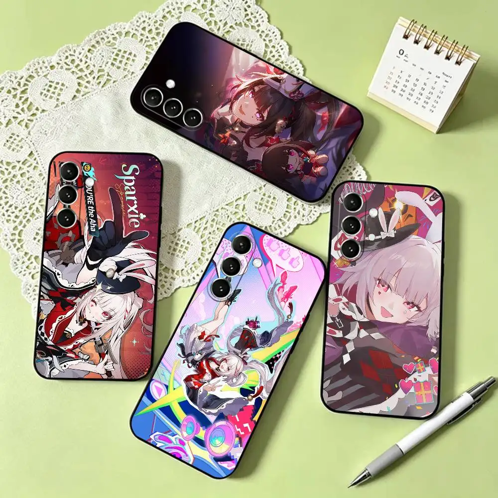 s-Sparxie Sparkle HSR Phone Case For Samsung Galaxy A73,A72,A71,A70,A53,A52,A51,Others Soft Black Cover
s-Sparxie Sparkle HSR Phone Case For Samsung Galaxy A73,A72,A71,A70,A53,A52,A51,Others Soft Black Cover