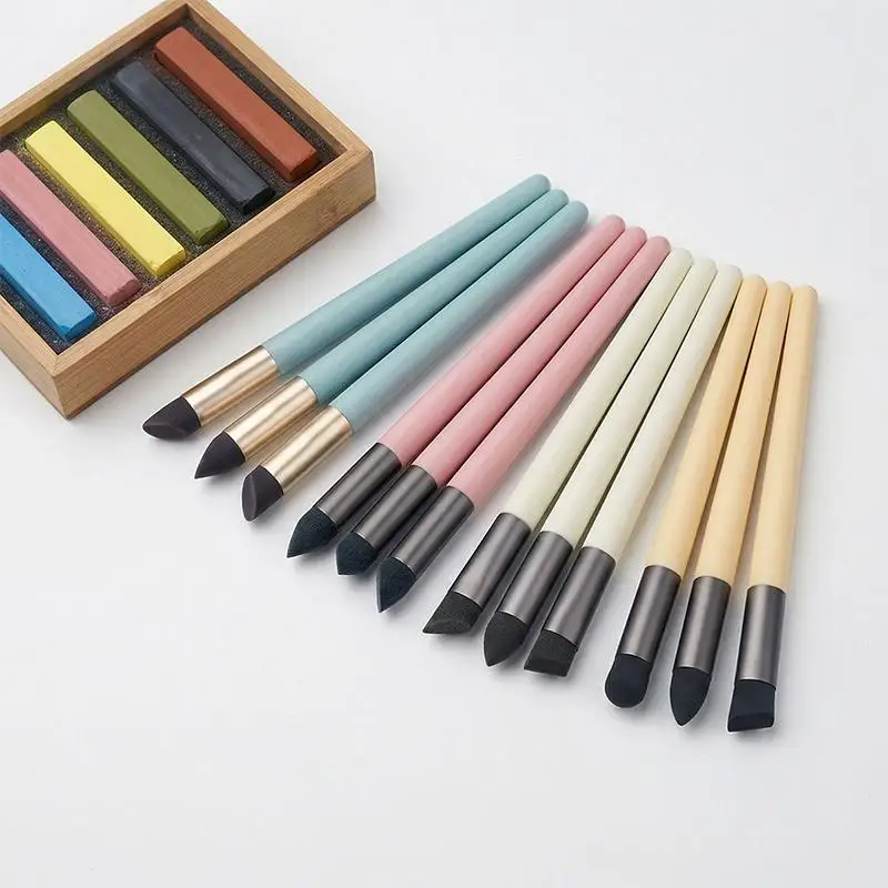 New 3Pcs/set Washable Brushes Reusable Art Sponge Pens For Pastel Oil Painting Sketching & Drawing Tools Art Supplies
New 3Pcs/set Washable Brushes Reusable Art Sponge Pens For Pastel Oil Painting Sketching & Drawing Tools Art Supplies