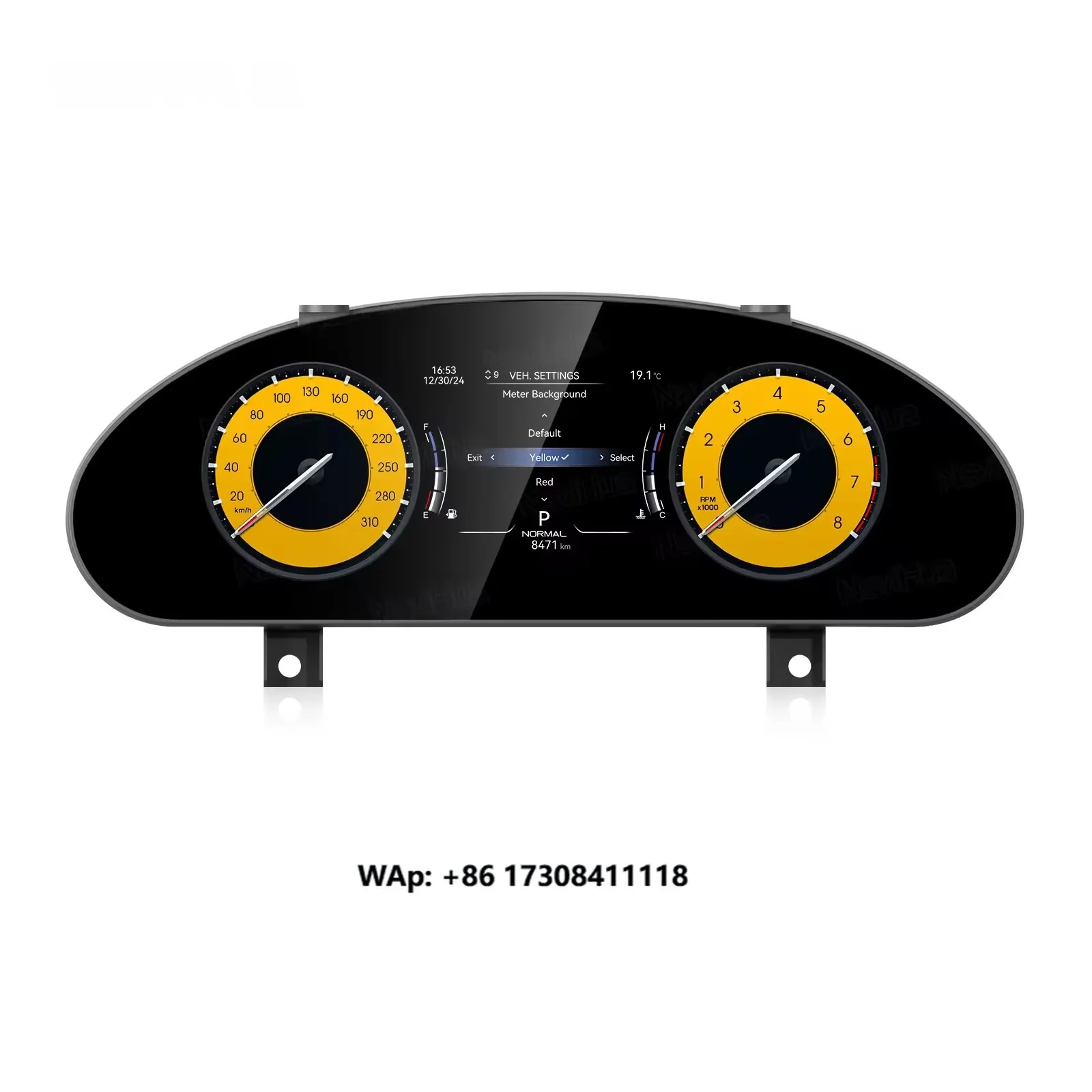 LCD Dashboard for Quattroporte GT2007-2012 LCD Instrument Panel Odometer Virtual Digital Cluster Carplay
LCD Dashboard for Quattroporte GT2007-2012 LCD Instrument Panel Odometer Virtual Digital Cluster Carplay