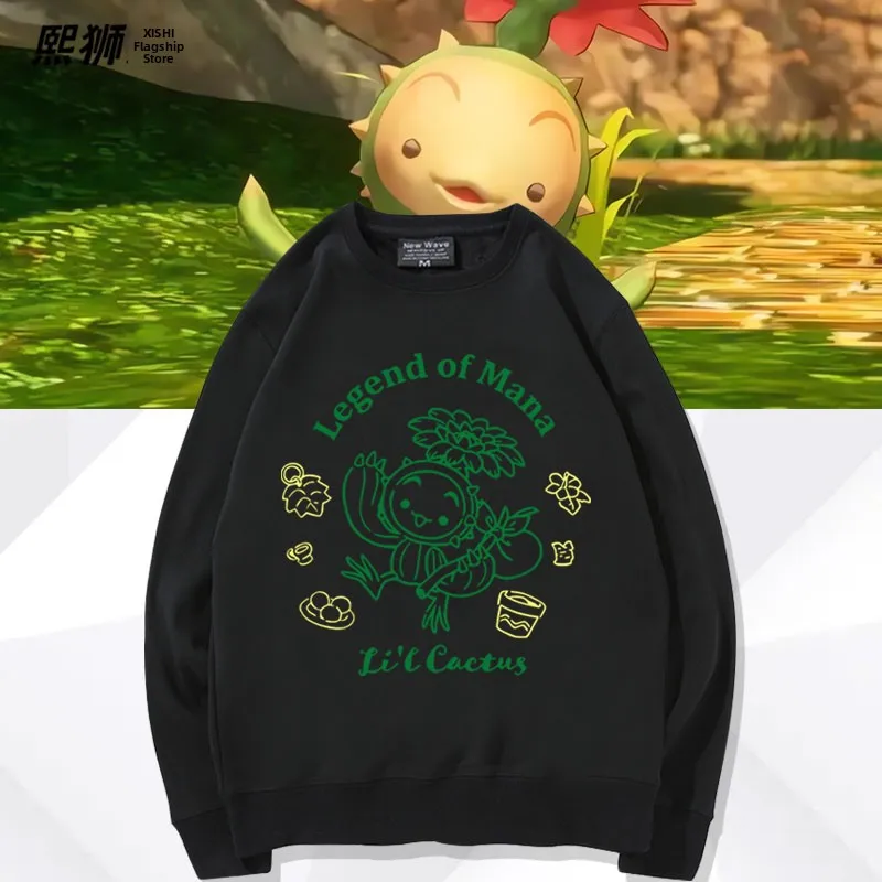 Толстовка Saint Sword Legend Cactus King's Adventure с длинными рукавами и круглым вырезом, на флисовой подкладке, для подростков, осенне-зимняя повседневная одежда
Толстовка Saint Sword Legend Cactus King's Adventure с длинными рукавами и круглым вырезом, на флисовой подкладке, для подростков, осенне-зимняя повседневная одежда