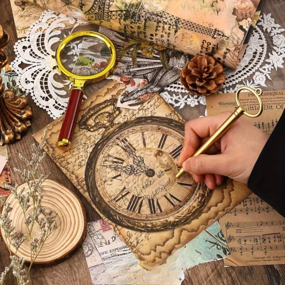 210 Sheets Vintage Scrapbook Paper, 7 Styles Decorative Journaling Paper, Easy to Tear DIY Craft Paper for Collage Card Making
210 Sheets Vintage Scrapbook Paper, 7 Styles Decorative Journaling Paper, Easy to Tear DIY Craft Paper for Collage Card Making