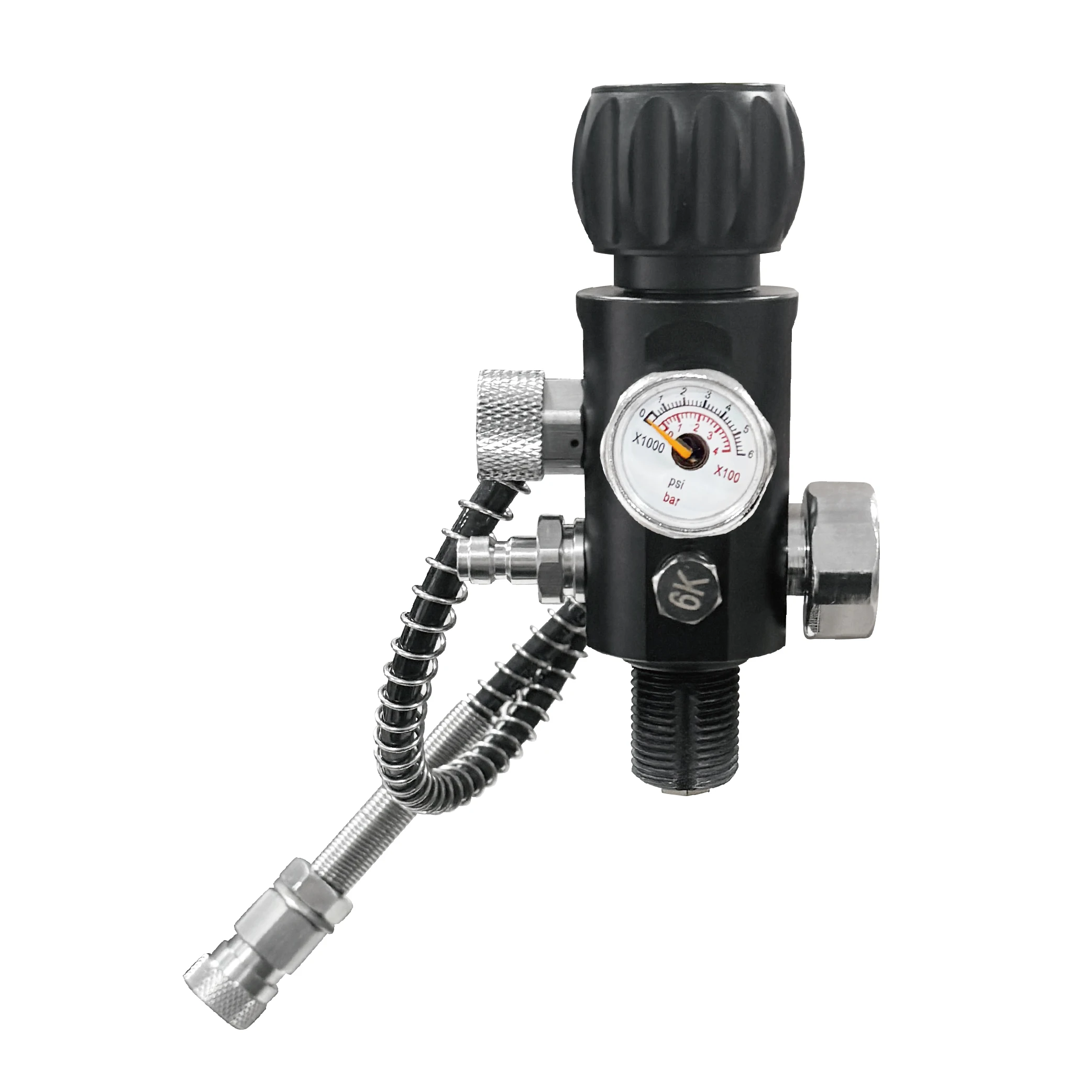 300Bar HPA Scuba Filling Valve – 4500Psi Precision-Machined Station W/ 20' Hose (M18x1.5 / 5/8-18UNF/ 7/8-14UNF)
300Bar HPA Scuba Filling Valve – 4500Psi Precision-Machined Station W/ 20' Hose (M18x1.5 / 5/8-18UNF/ 7/8-14UNF)