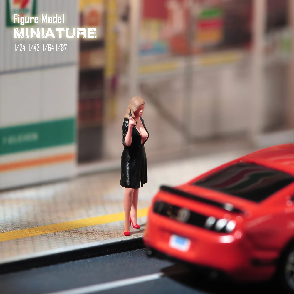 Painted Miniature Model 1/18 1/24 1/43 1/64 1/87 A Sexy V-neck Girl Golding Handgun Unpainted Figure Model Toys View Decoration
Painted Miniature Model 1/18 1/24 1/43 1/64 1/87 A Sexy V-neck Girl Golding Handgun Unpainted Figure Model Toys View Decoration