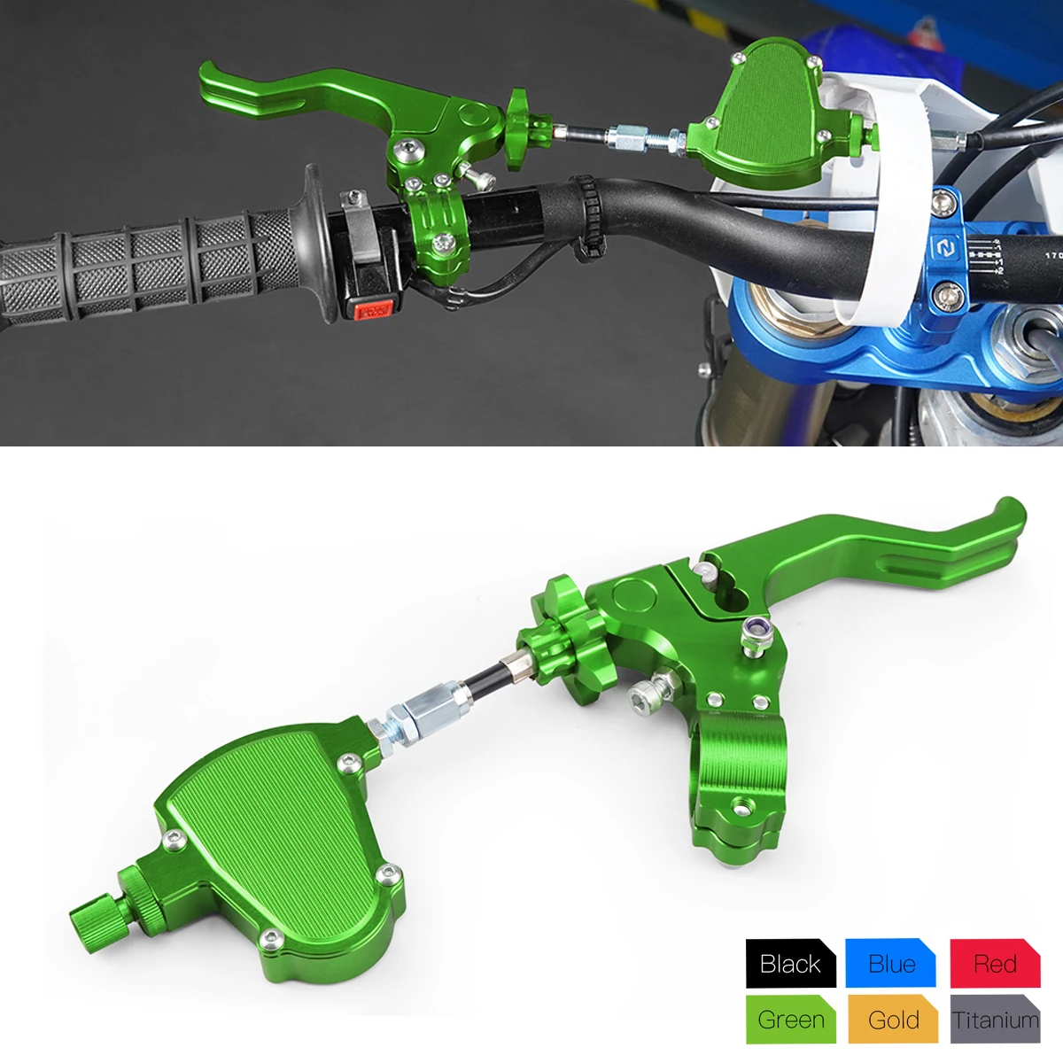 For Kawasaki KX125 KX250 KX250F KX450F KDX 125 250 KLX125 KLX250 Z650 Z750 Z900 Z800 Z1000 7/8'' Stunt Clutch Pull Cable & Lever
For Kawasaki KX125 KX250 KX250F KX450F KDX 125 250 KLX125 KLX250 Z650 Z750 Z900 Z800 Z1000 7/8'' Stunt Clutch Pull Cable & Lever